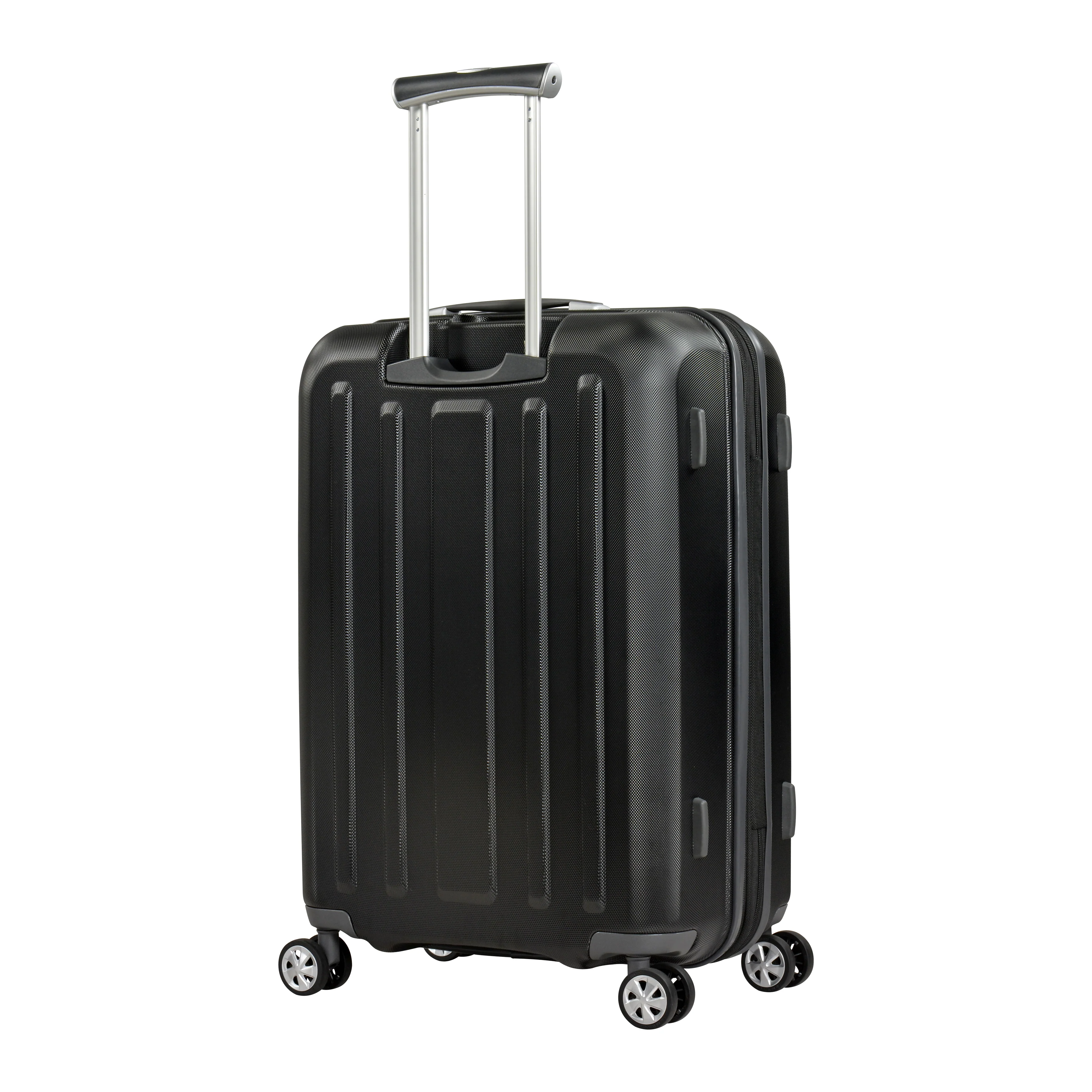 Eminent KC-28 Range 77cm Checked size Makrolon Polycarbonate luxury trolley case KC28A Black - Image 2
