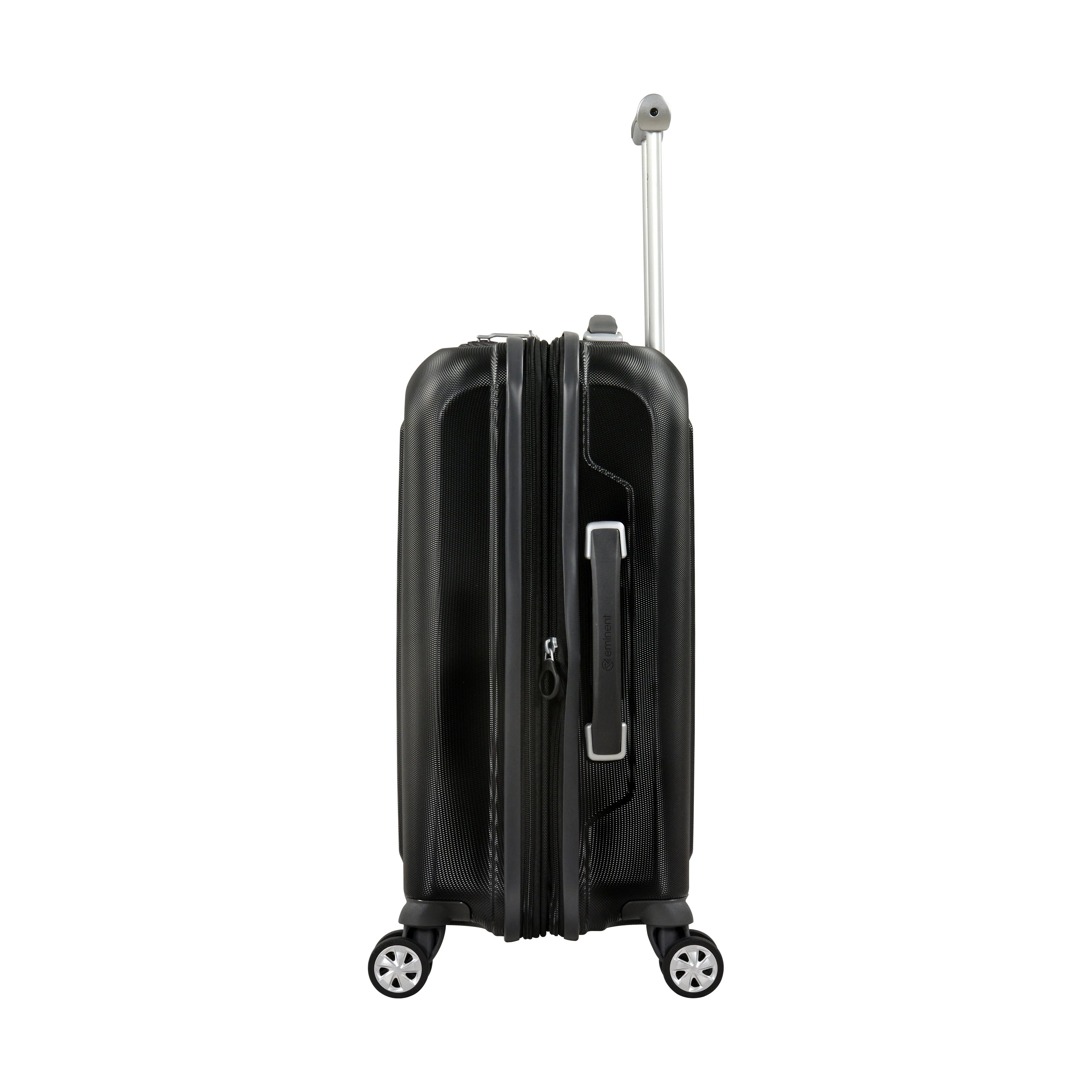 Eminent KC-28 Collection 55cm-Carry on Makrolon Polycarbonate premium trolley case KC28C-Black - Image 3
