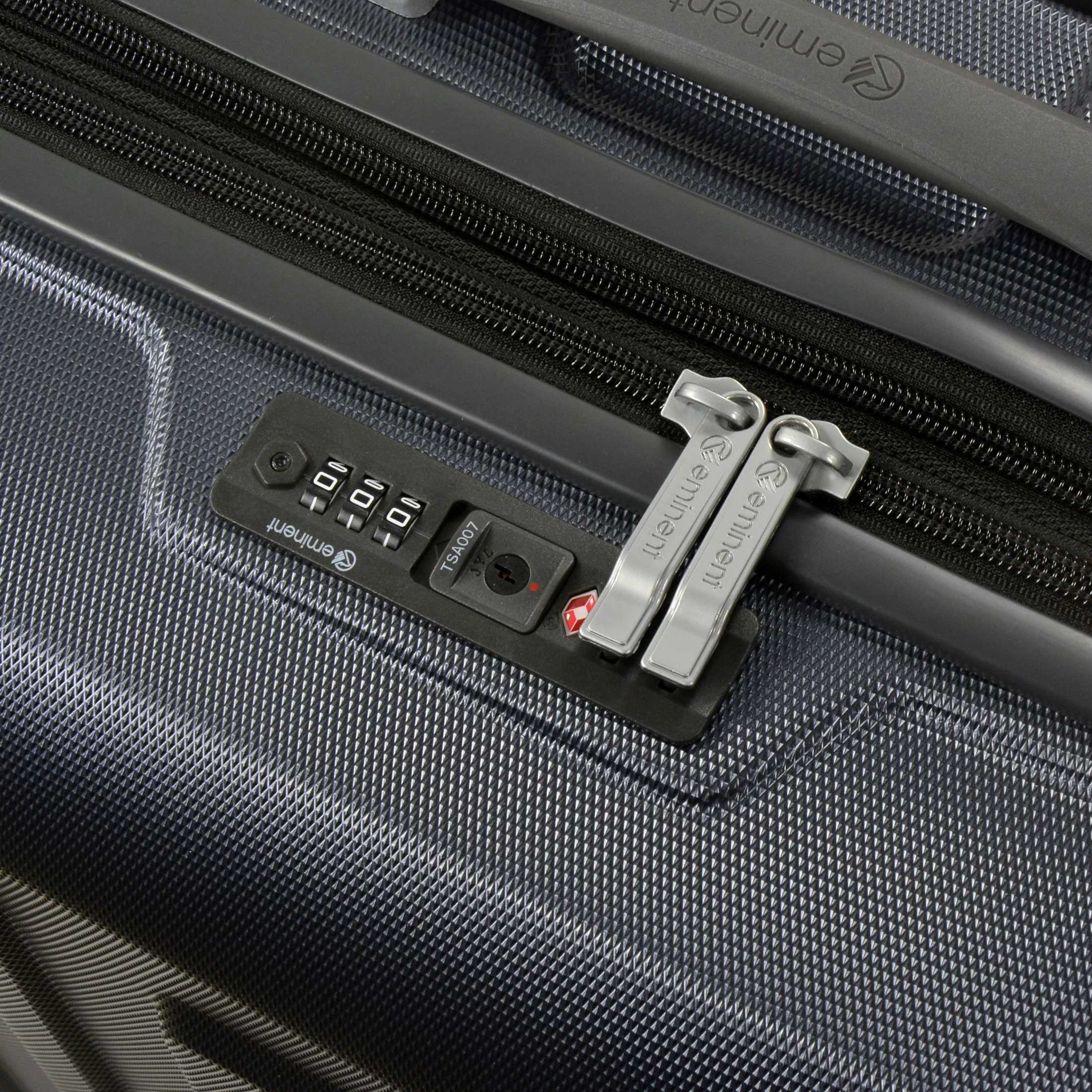 Eminent KC28 Collection 77cm-H Makrolon polycarbonate luxury premium trolley case KC28A Carbon Grey - Image 7