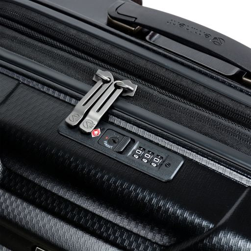 Eminent 76cm Black TPO Collection Top end Luxury Checked hard side Trolley luggage KH93A - Image 5
