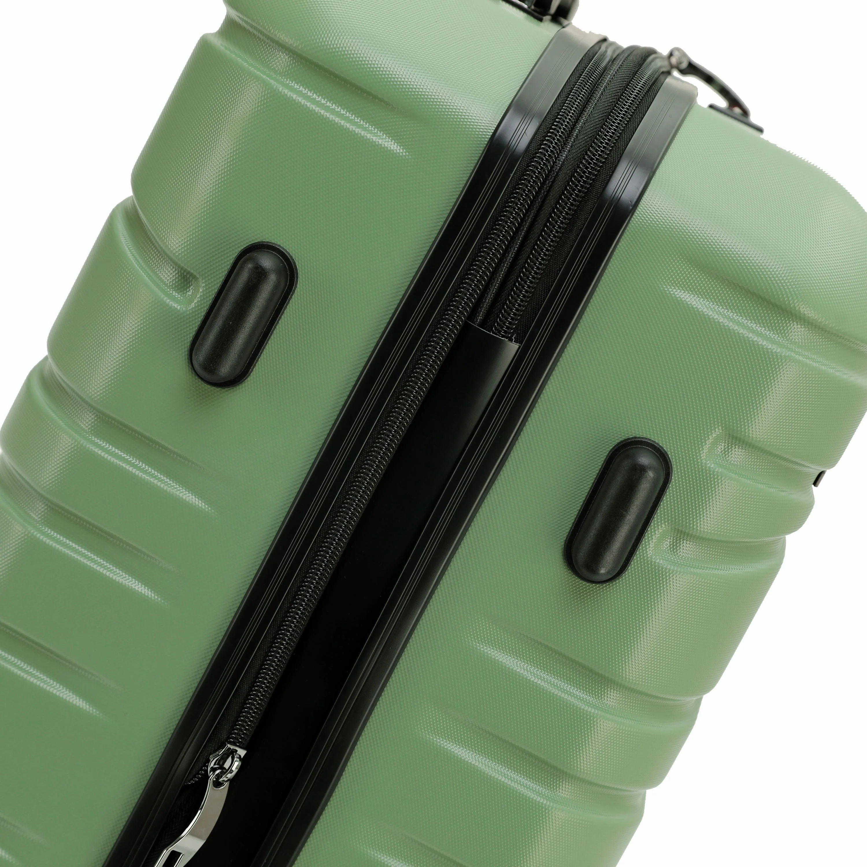 New Zealand Luggage Co Franz Josef Collection 2-Piece set 67cm/55cm trolley cases SS604-Oil Green - Image 7