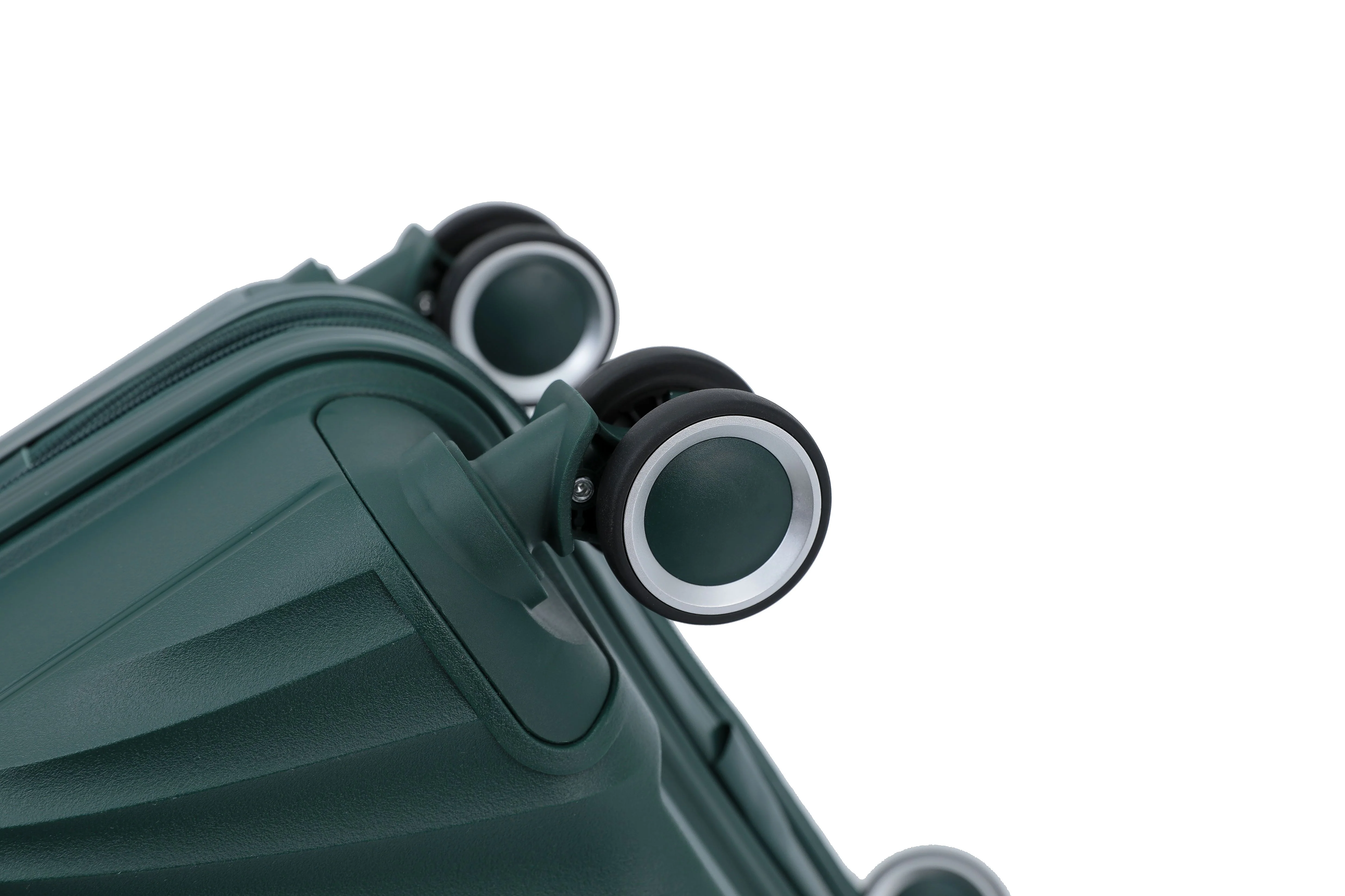 New Zealand Luggage Co Hauraki Collection 66cm Polypropylene trolley case-NZ004B Petrel Green - Image 6
