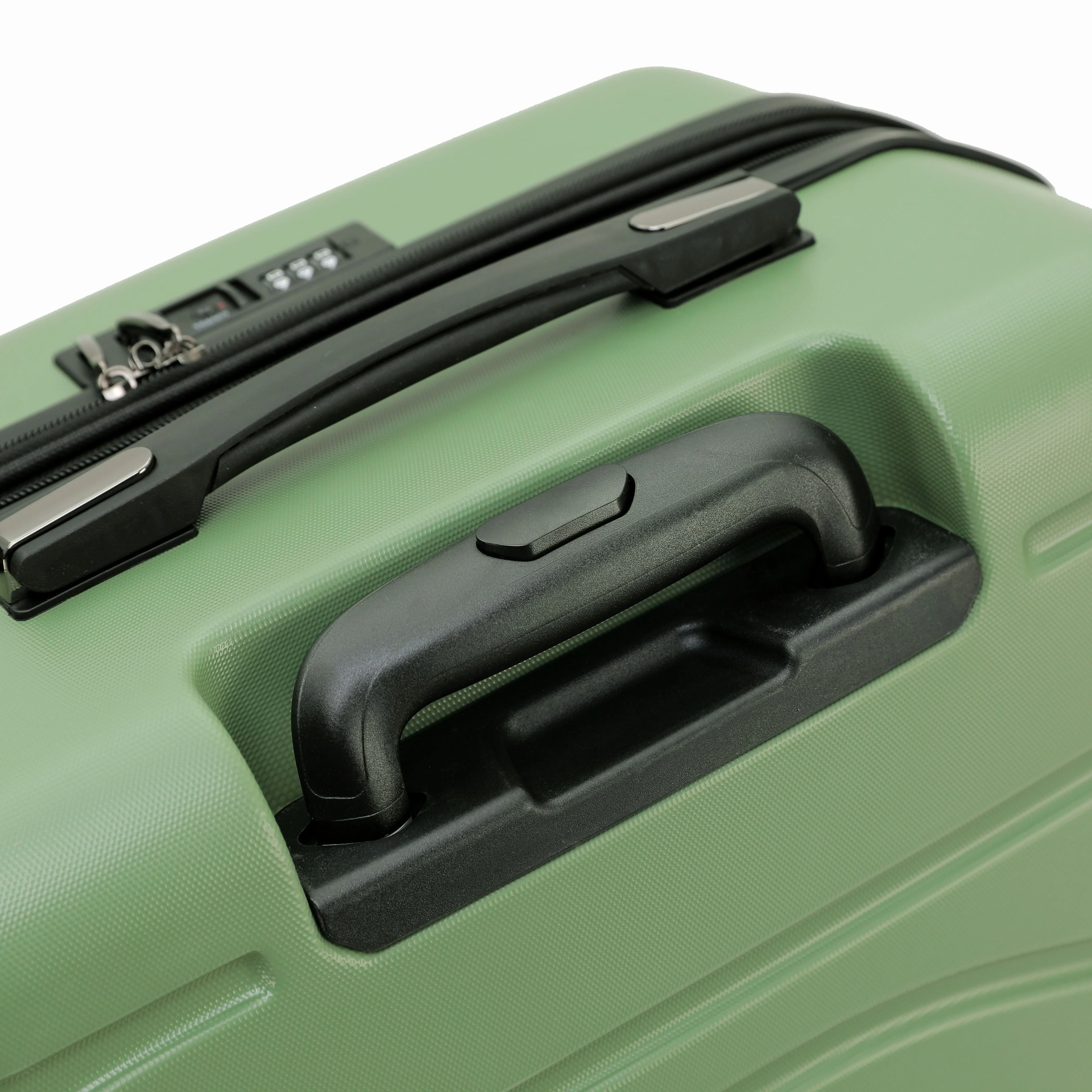 New Zealand Luggage Company Franz Josef Collection 2-Piece luggage set 77cm/55cm SS604-Oil Green - Image 6
