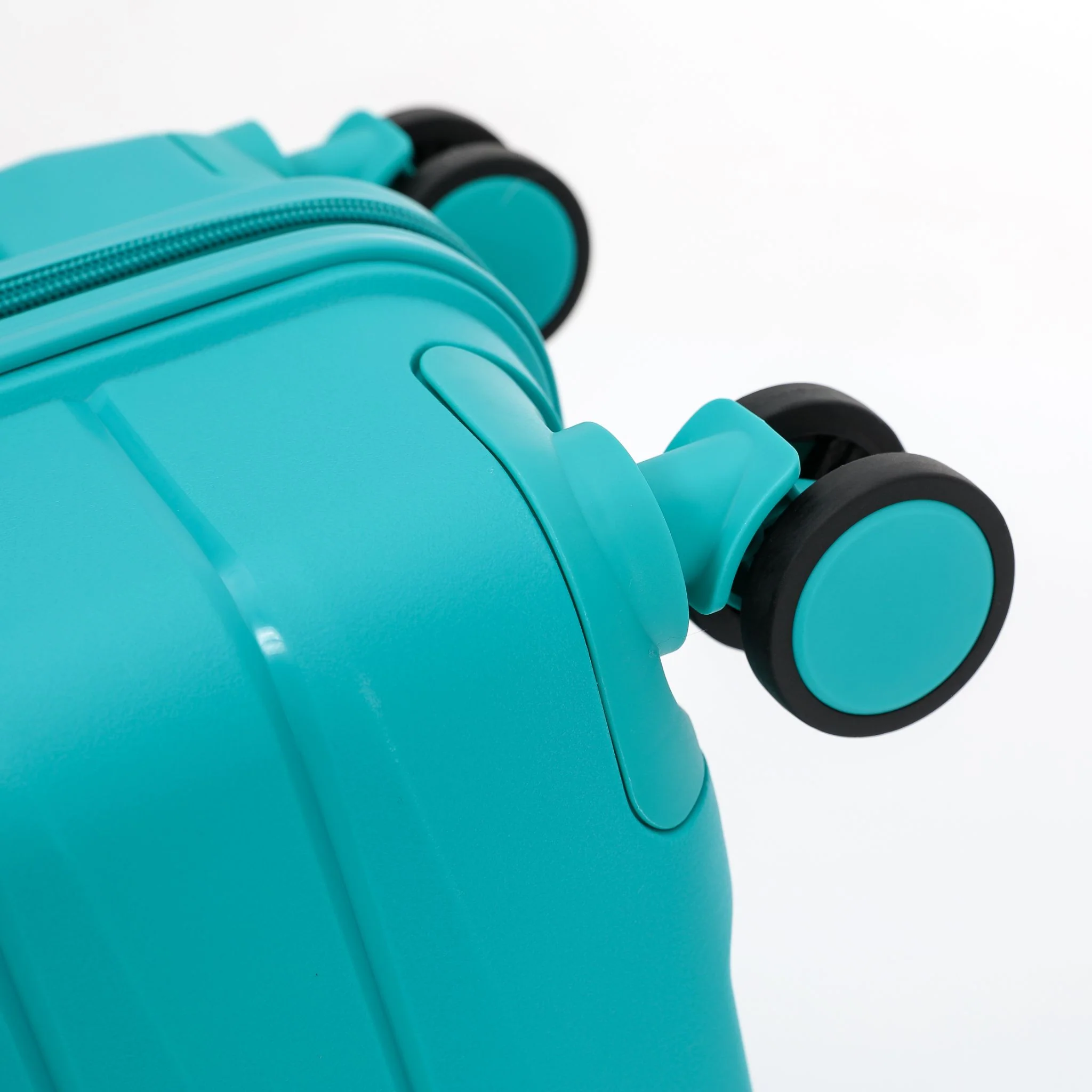 New Zealand Luggage Pilot Collection 2-Pce Polypropylene Trolley set 76/55cm NZ005-Teal - Image 8