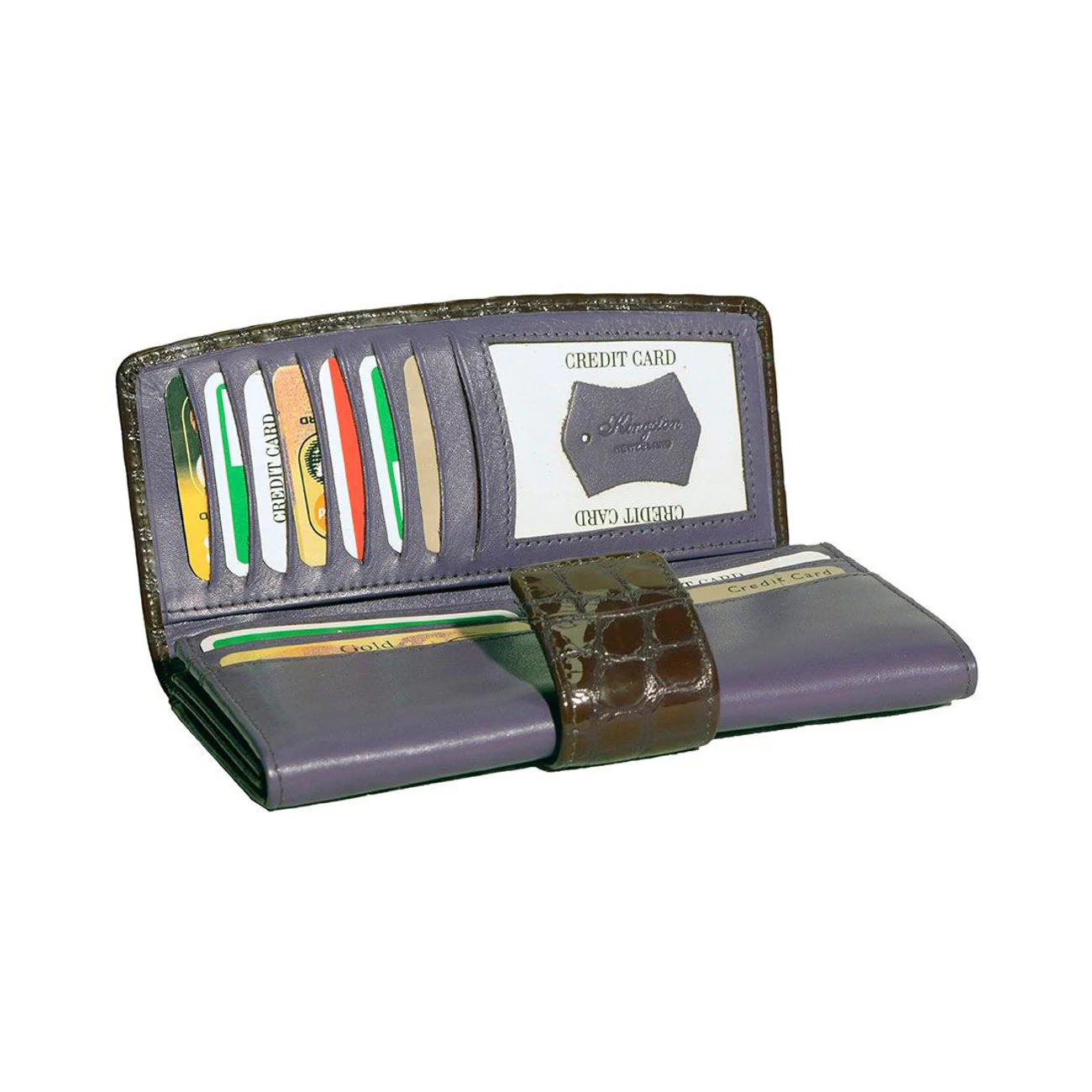 Kingston P6 Luxury Ladies Full grain leather Purse - Image 4