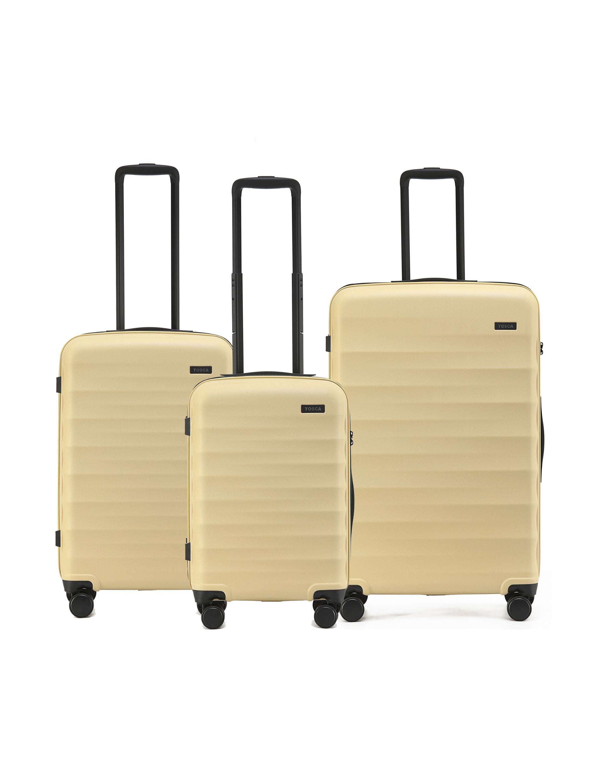 Tosca Interstellar Collection 2.0 Polycarbonate 79cm Trolley case TCA141A Yellow - Image 4