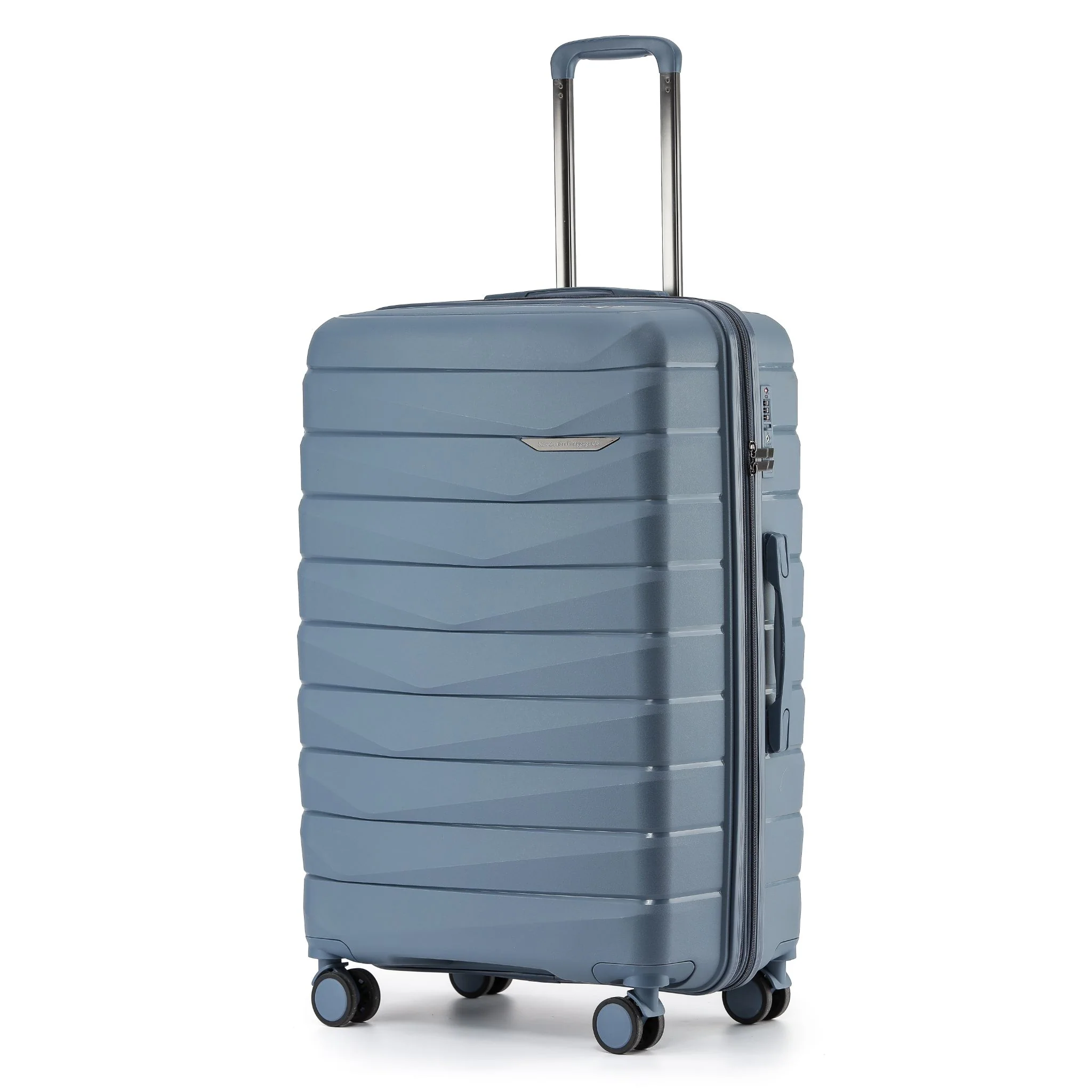 The New Zealand Luggage Co Pilot Collection Polypropylene 76cm Trolley Case NZ005A-Slate