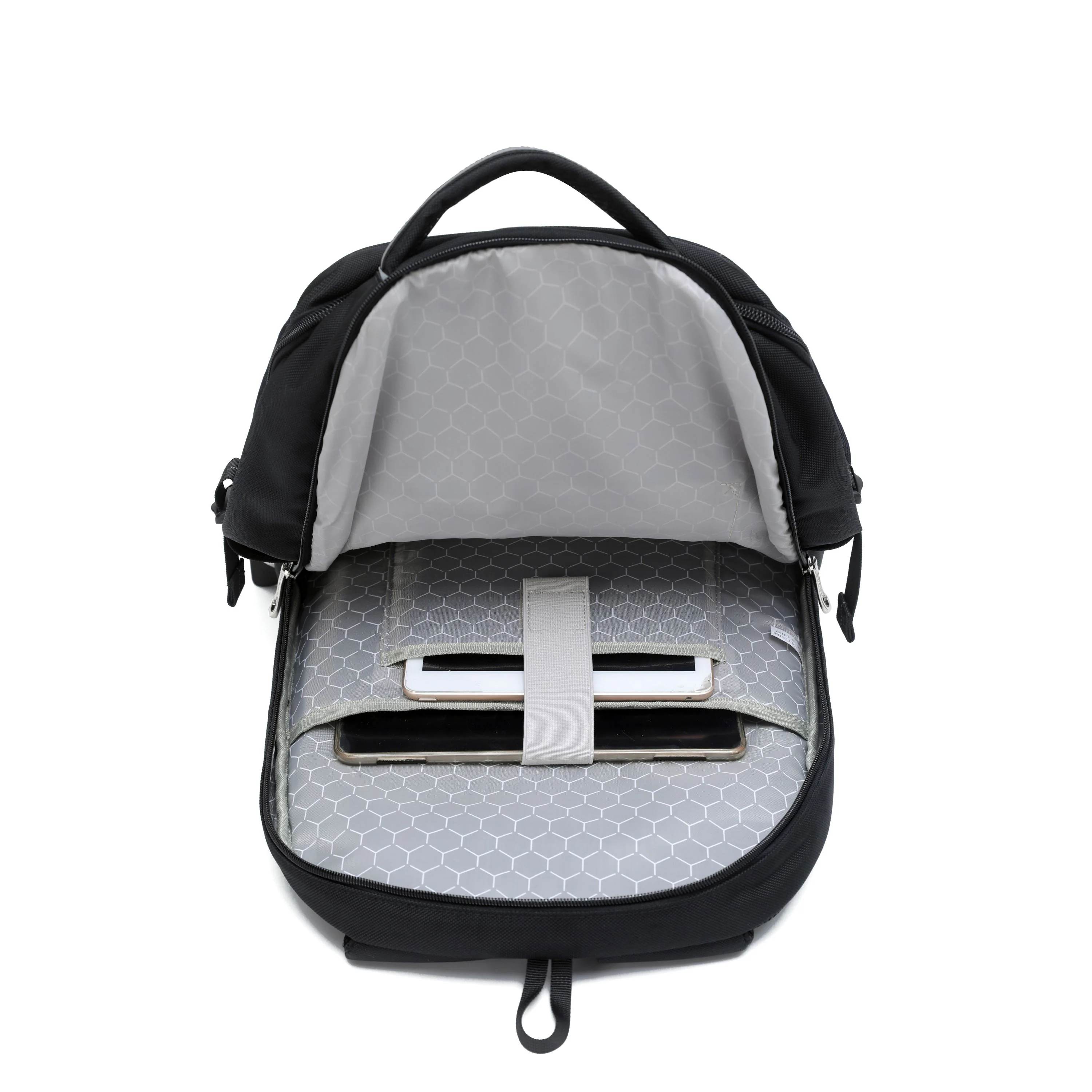 Tosca 48cm-H Black Deluxe Laptop Back Pack TCA939 - Image 3