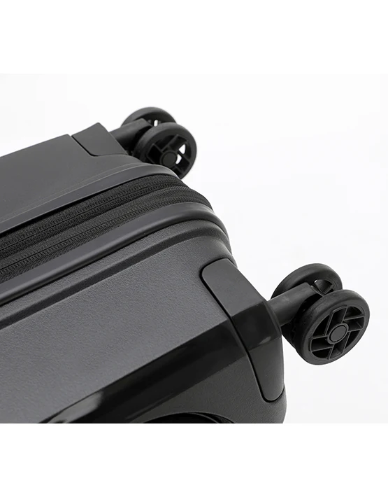 Tosca 55cm Space-X Collection Polypropylene Top-Lid opening Carry-on Laptop-trolley case TCA100C Black - Image 8