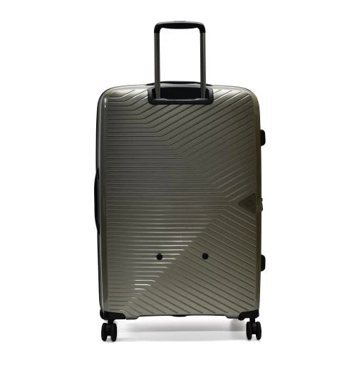 Tosca 76cm Space-X Collection Polypropylene Top-Lid Opening luxury trolley luggage TCA100A Champagne - Image 5