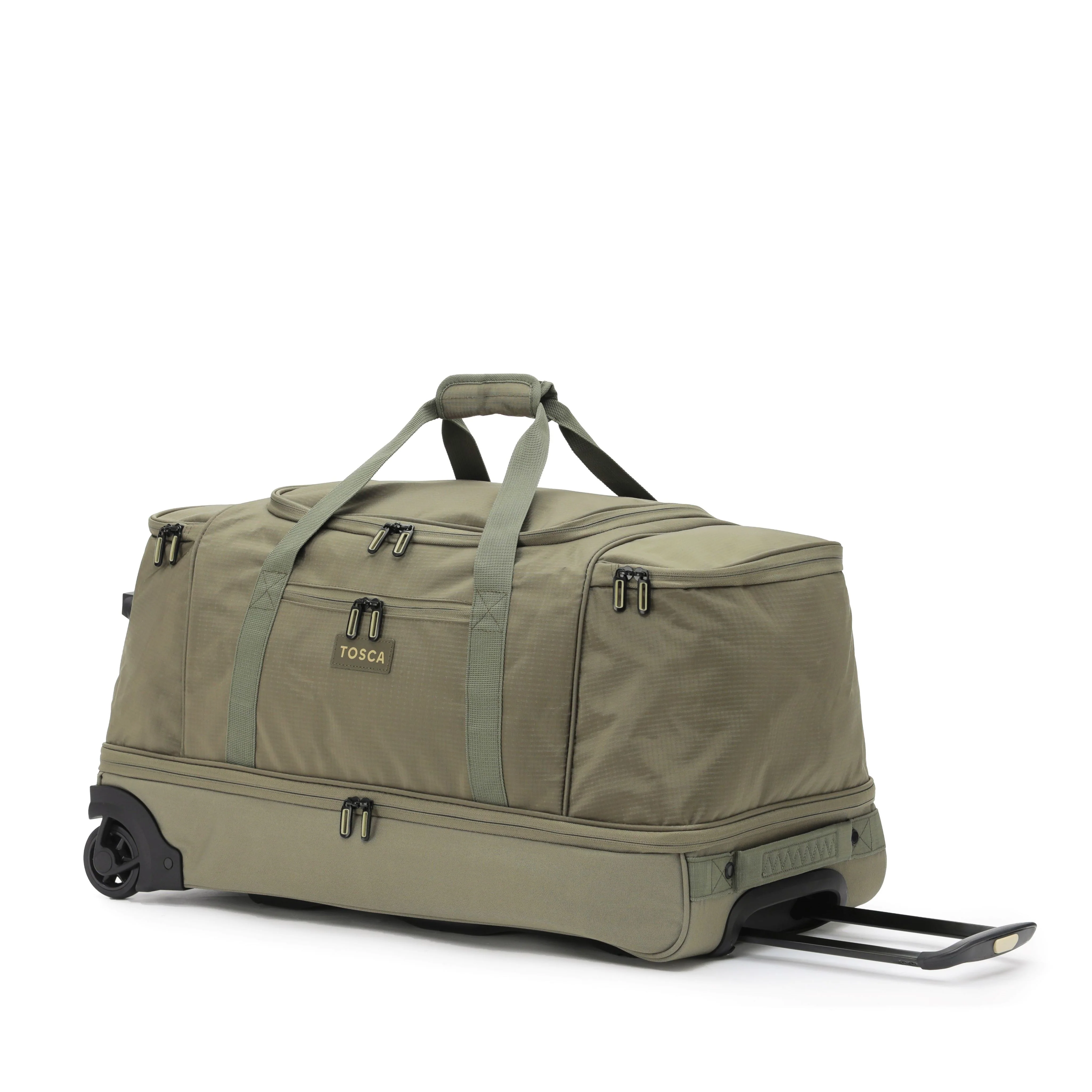 Tosca 85cm Split Compartment Sports/Travel Wheel Bag TCA798TWJ-Khaki-Sand - Image 2