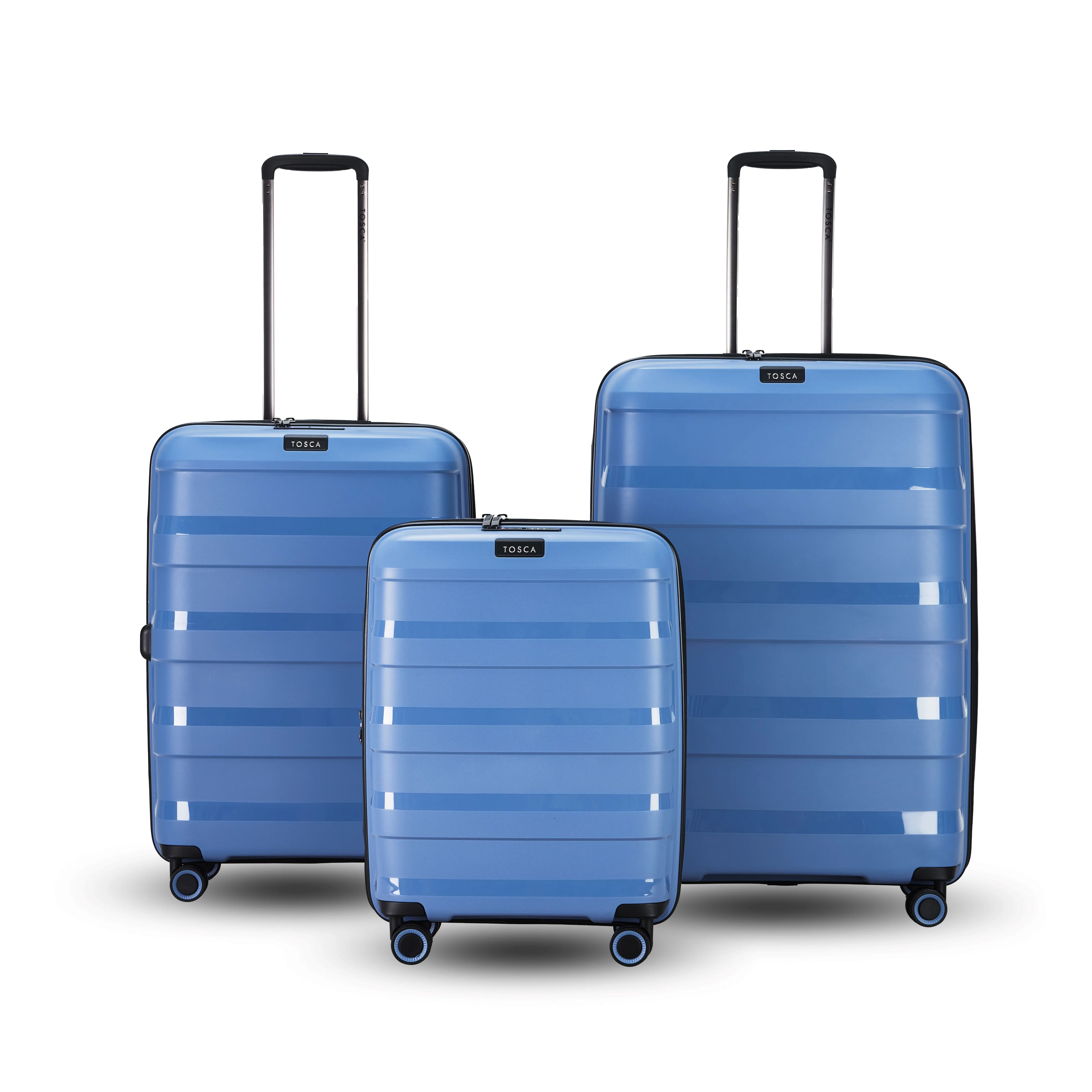 Tosca Comet Collection 78cm Polypropylene Hard side trolley TCA200A-Infinity Blue - Image 5