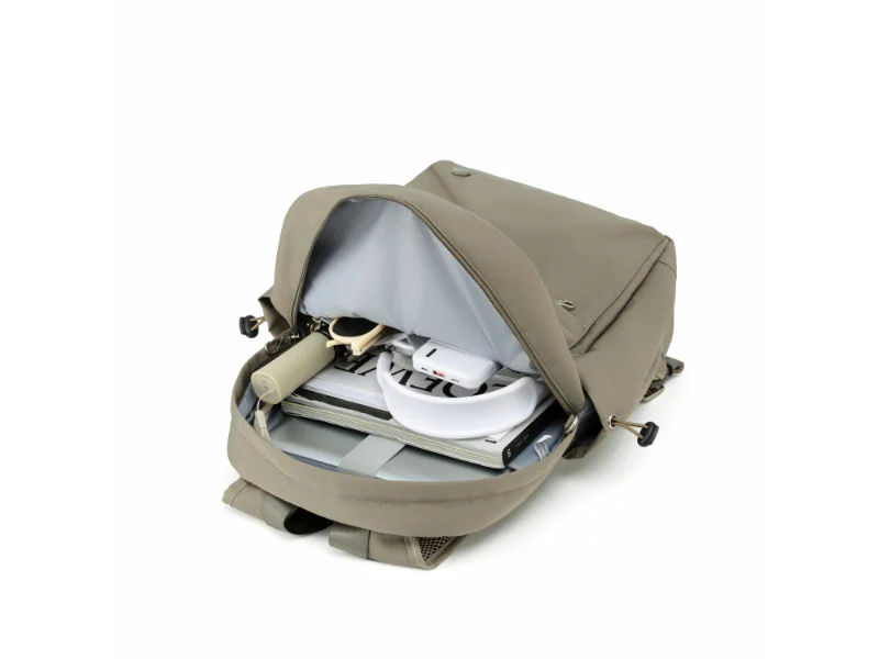 Tosca Slash Proof Anti-theft Backpack TCA986-Taupe - Image 3