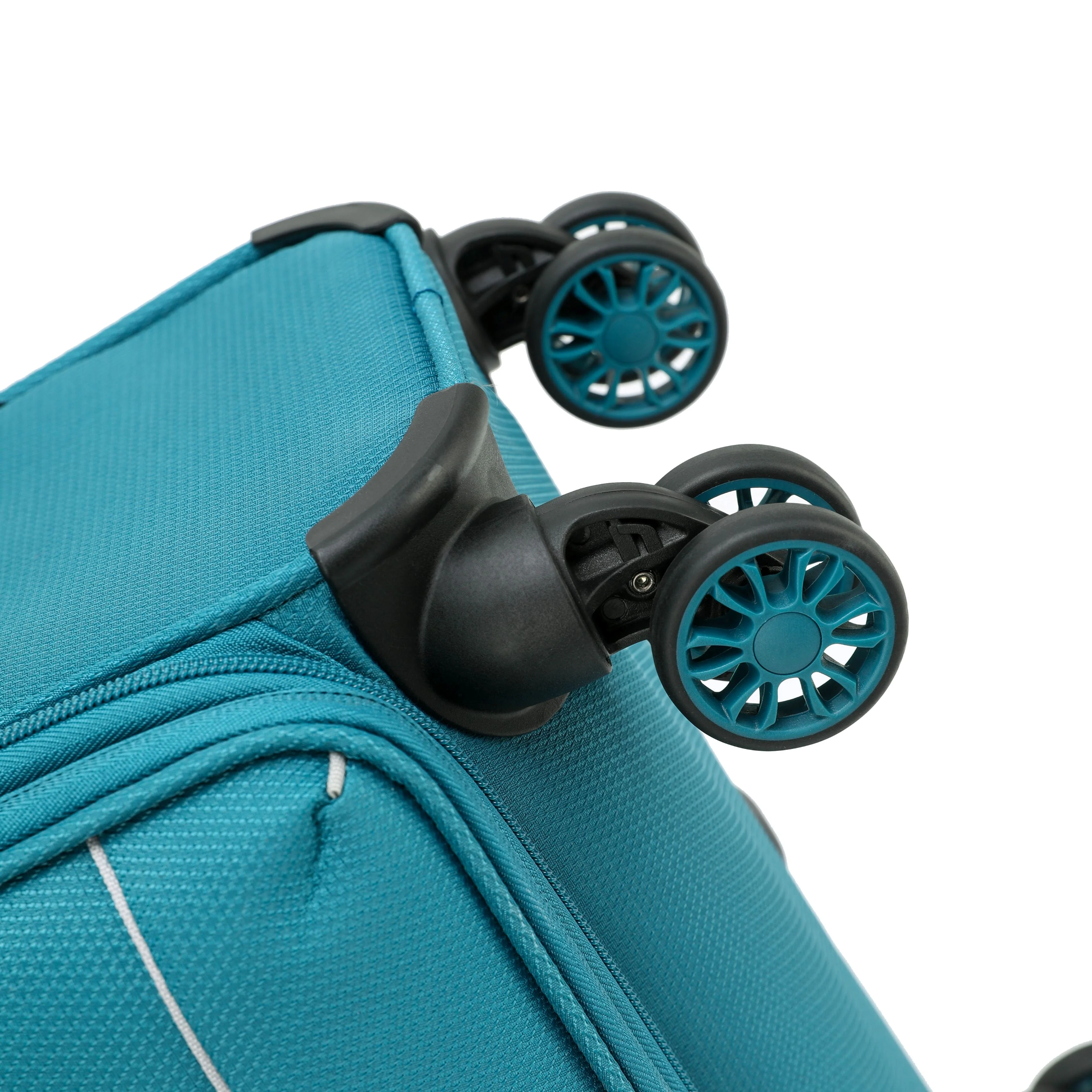 Tosca So-Lite 4.0 Collection 2-Pce Set 79/54cm soft side Trolley cases AIR5055-2 piece set Teal - Image 6