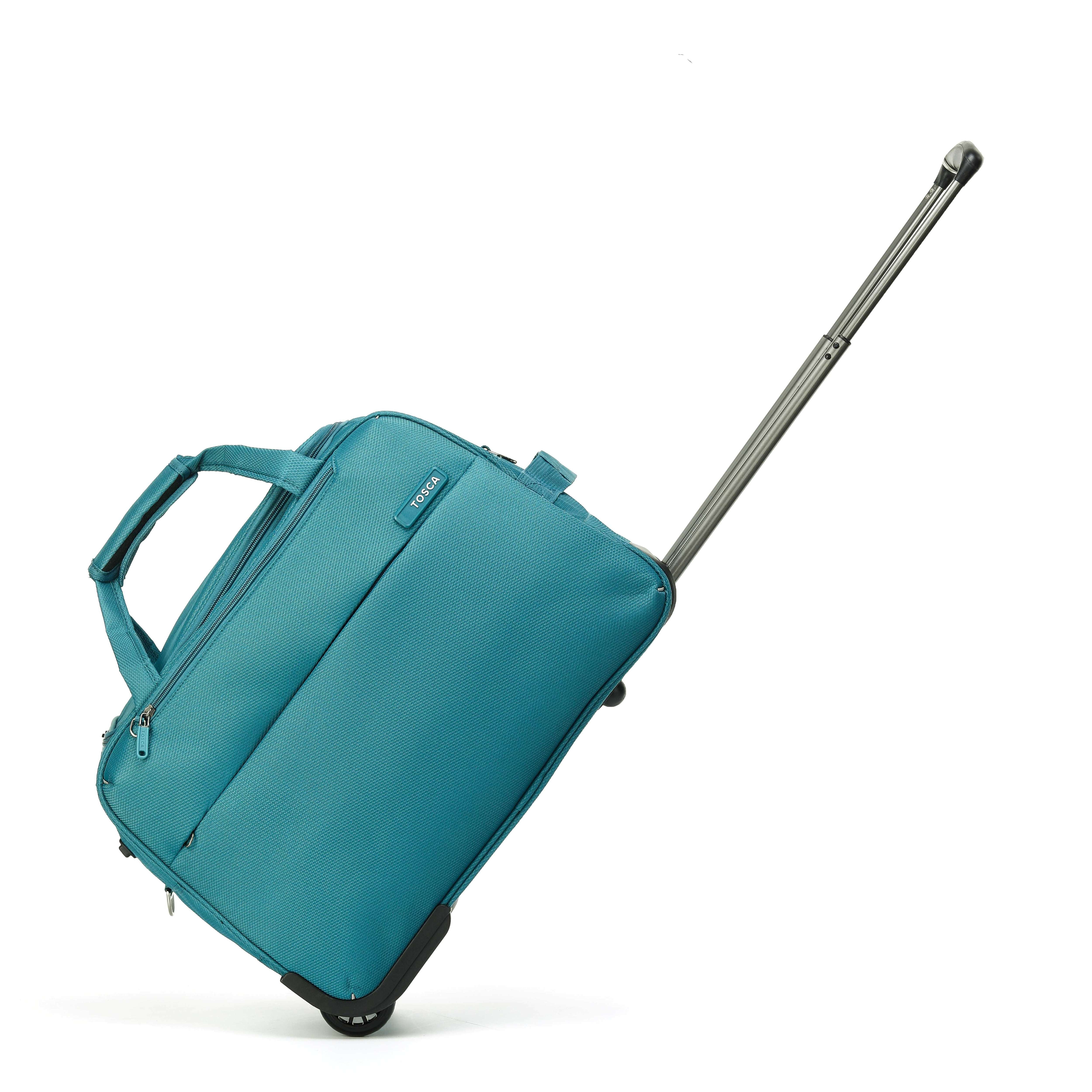 Tosca So-Lite Collection 2-wheel carry-on 50cm Wheel bag AIR5055WB-Teal - Image 3