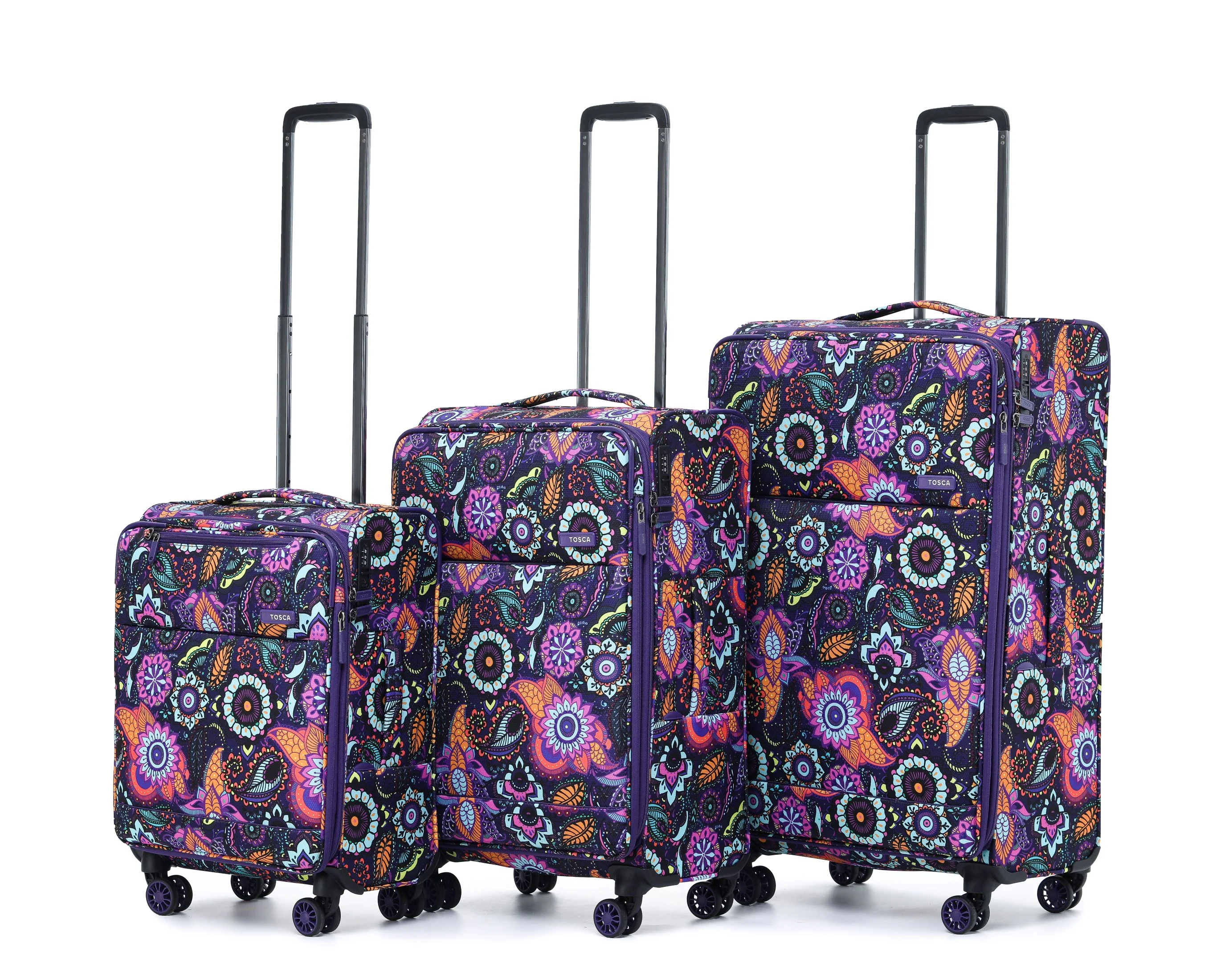 Tosca So-Lite 4.0 Collection 67cm-H Trolley case AIR5055B-Paisley - Image 7