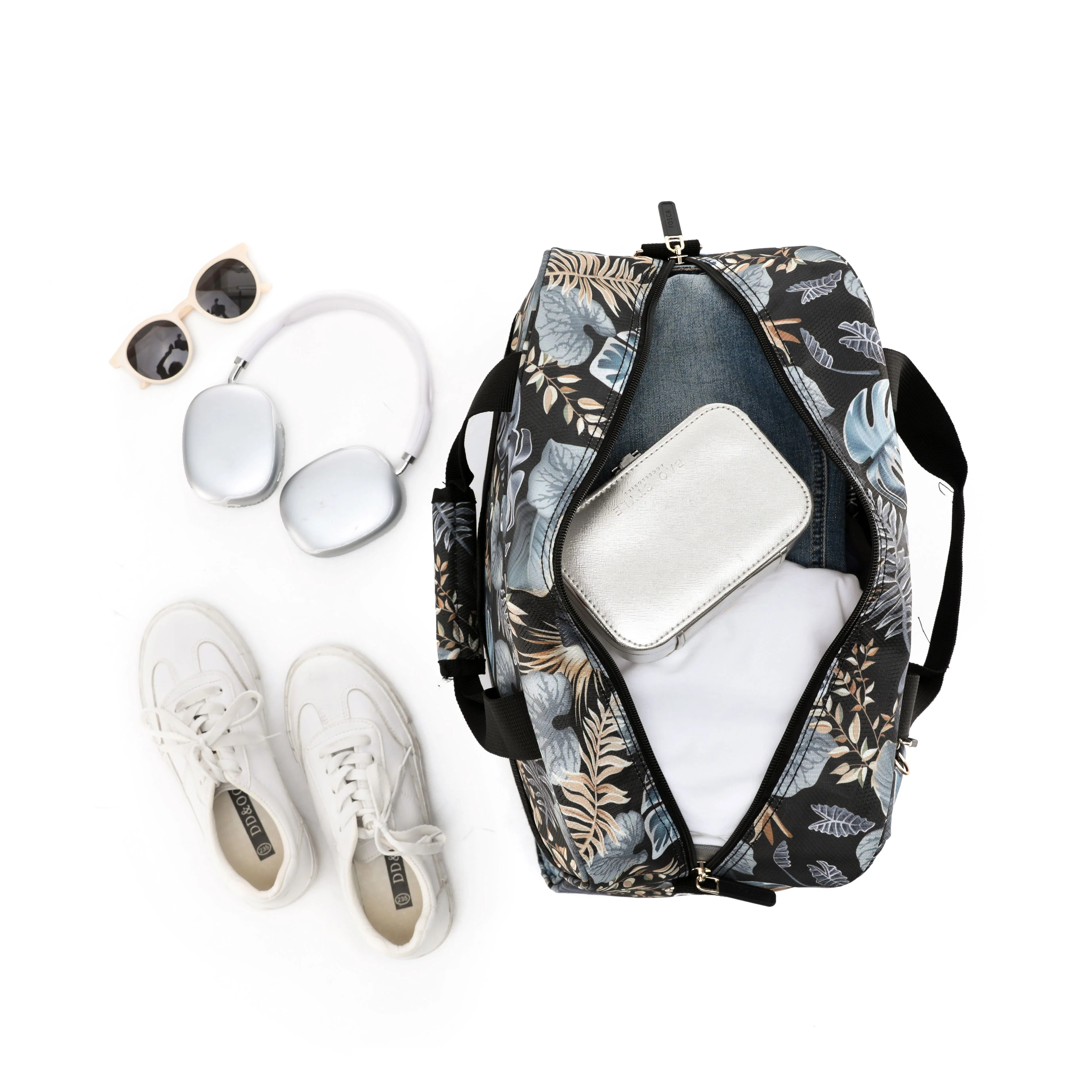 Tosca So-Lite Collection series 4.0 42cm-L Cabin approved cabin bag AIR5055T-Golden Palms - Image 3