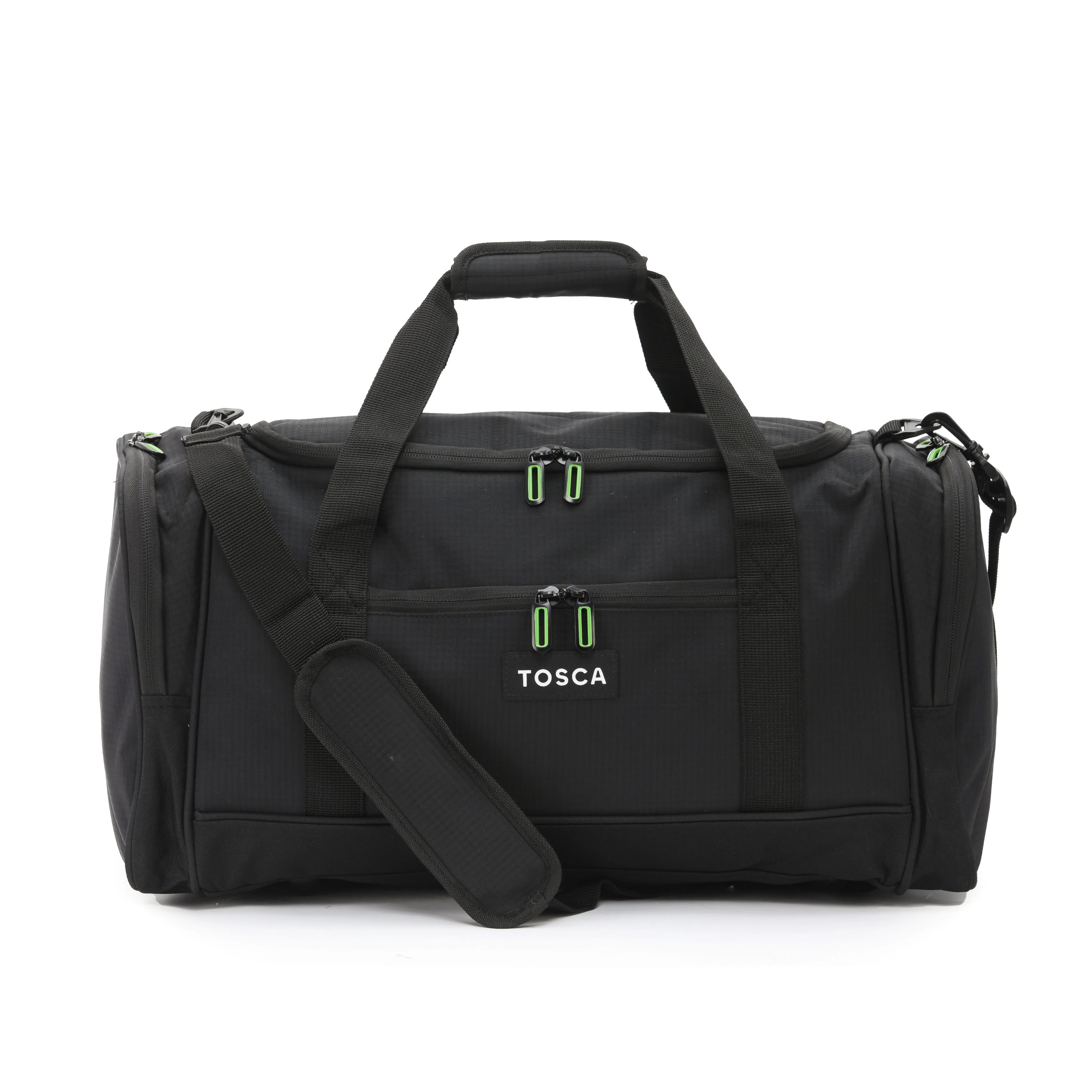 Tosca -53cm-long Sports Travel Tote Bag, Carry-on approved TCA798S-Black