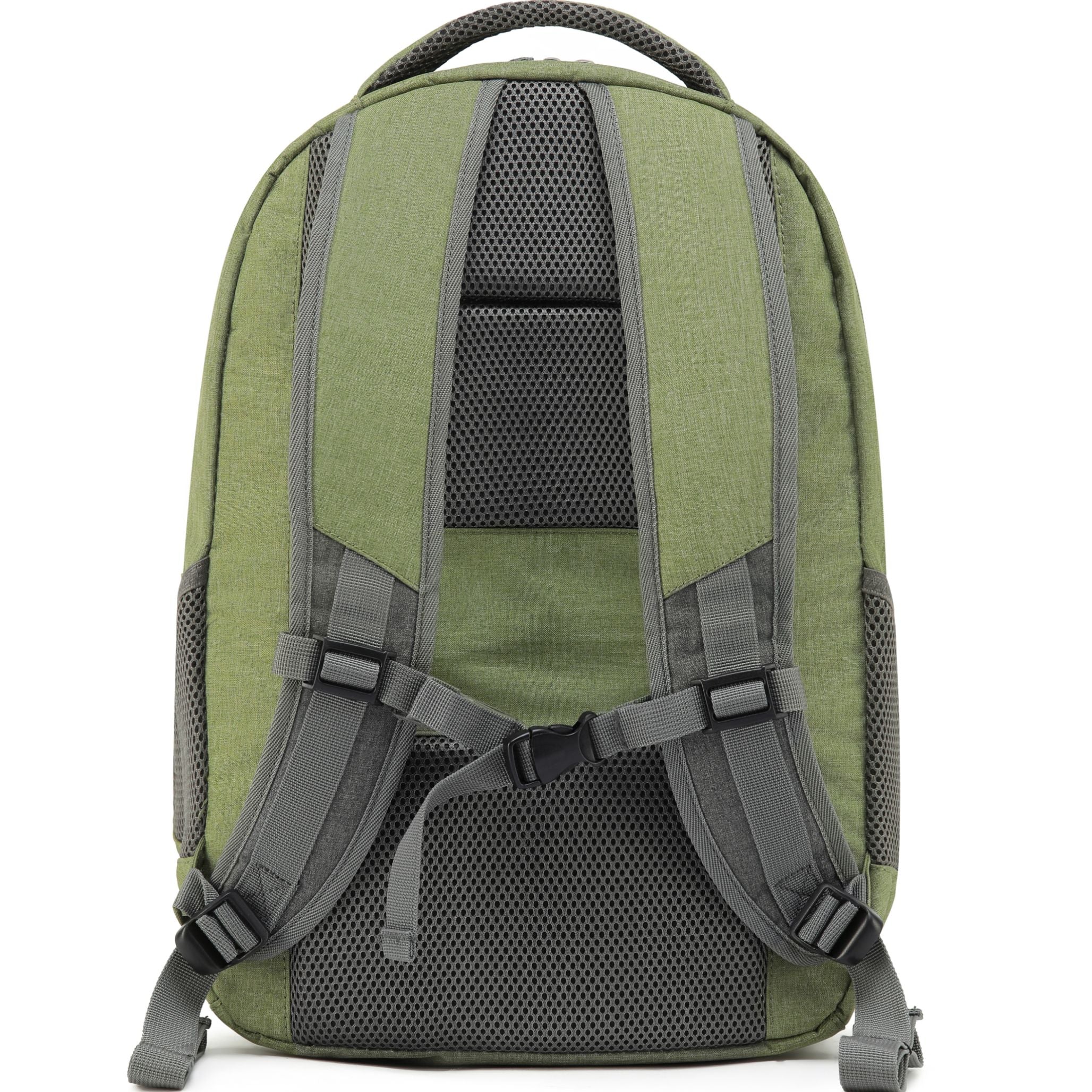 Tosca Urban 45cm-H 32 Litre Multi pocket Back pack TCA993-Green-grey - Image 2