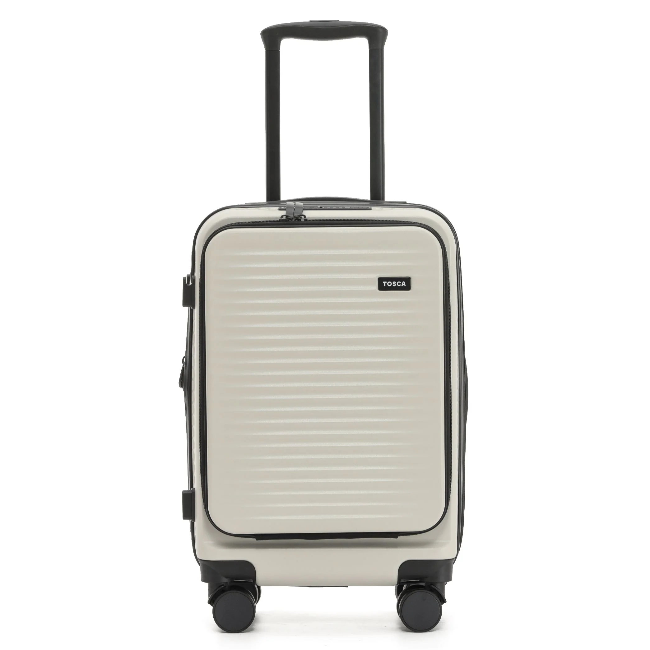 Tosca Zen Collection Polycarbonate Top Lid Zipper opening trolley cases Full-set 77/65/53cm TCA225 Stone - Image 6