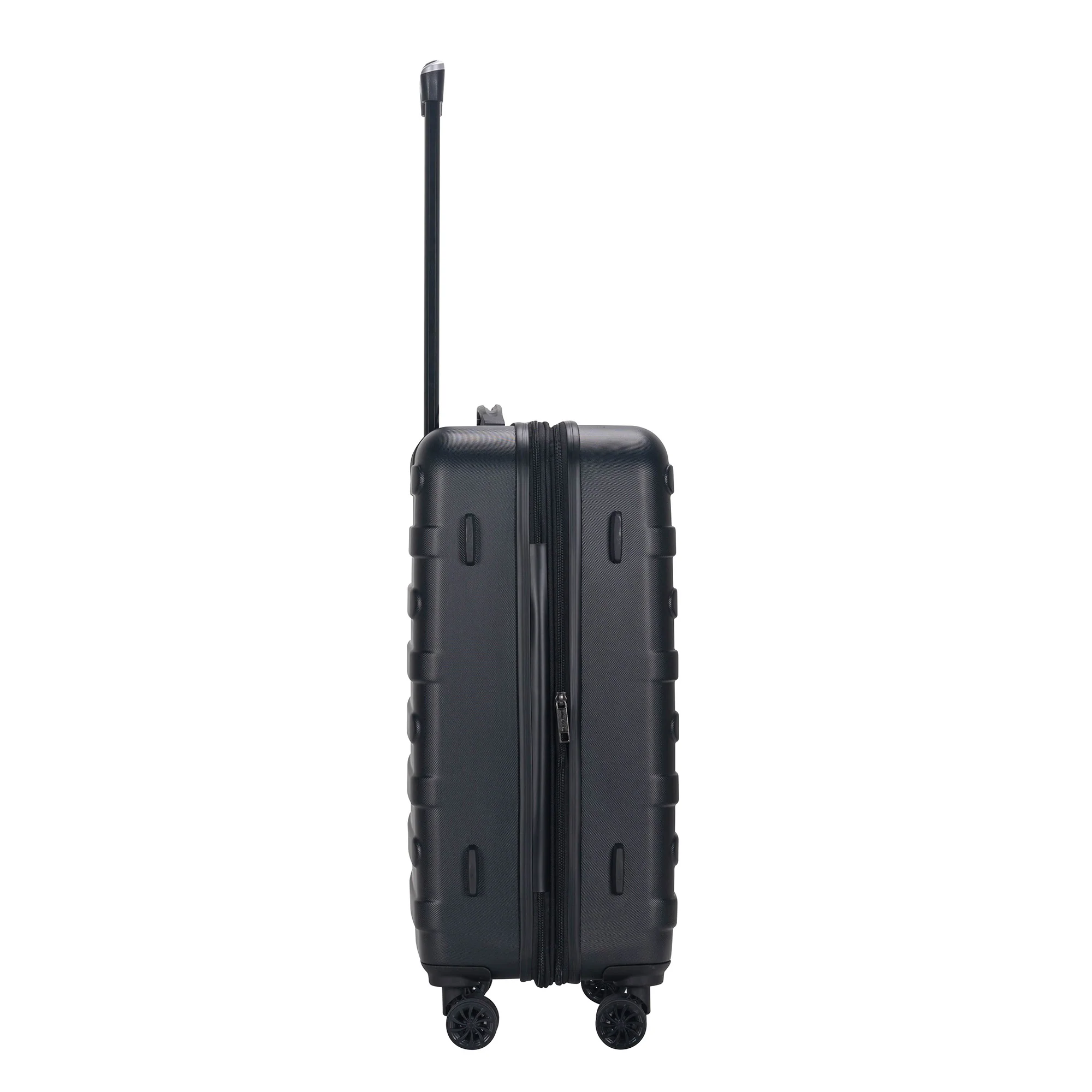 Travel-Lite Rome Collection 68cm-H hard side Checked trolley case TL-68 Black - Image 4